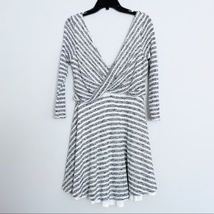 Free People Maverick Gray Mini Dress